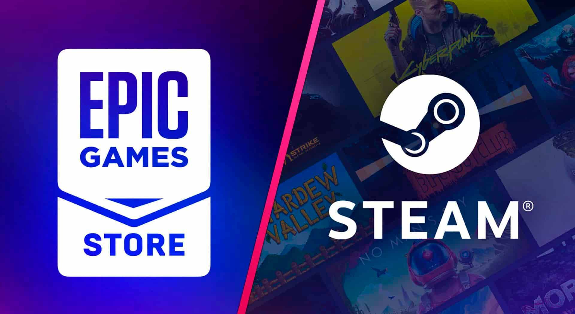 Plataformas gaming, epic games y steam