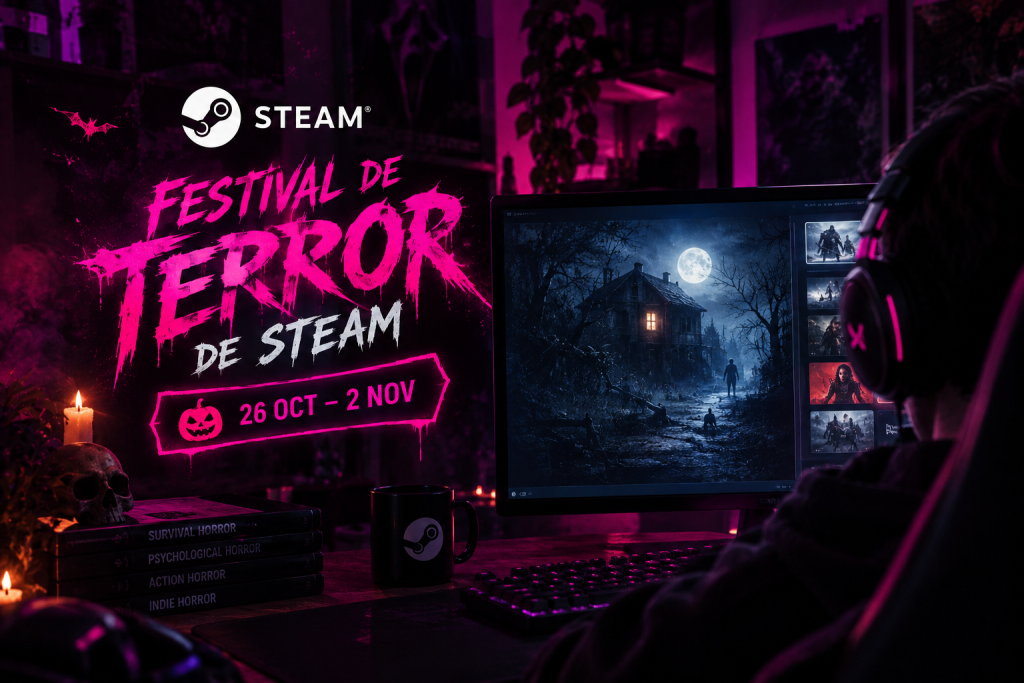Festival de terror de Steam: cuándo son las rebajas de Halloween y qué esperar